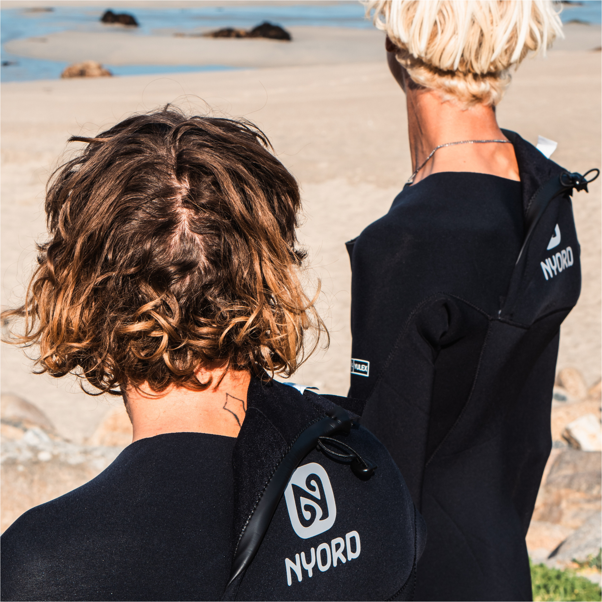 2025 Nyord Mens Solu Yulex 5/4mm Chest Zip Wetsuit SOLM540001 - Black